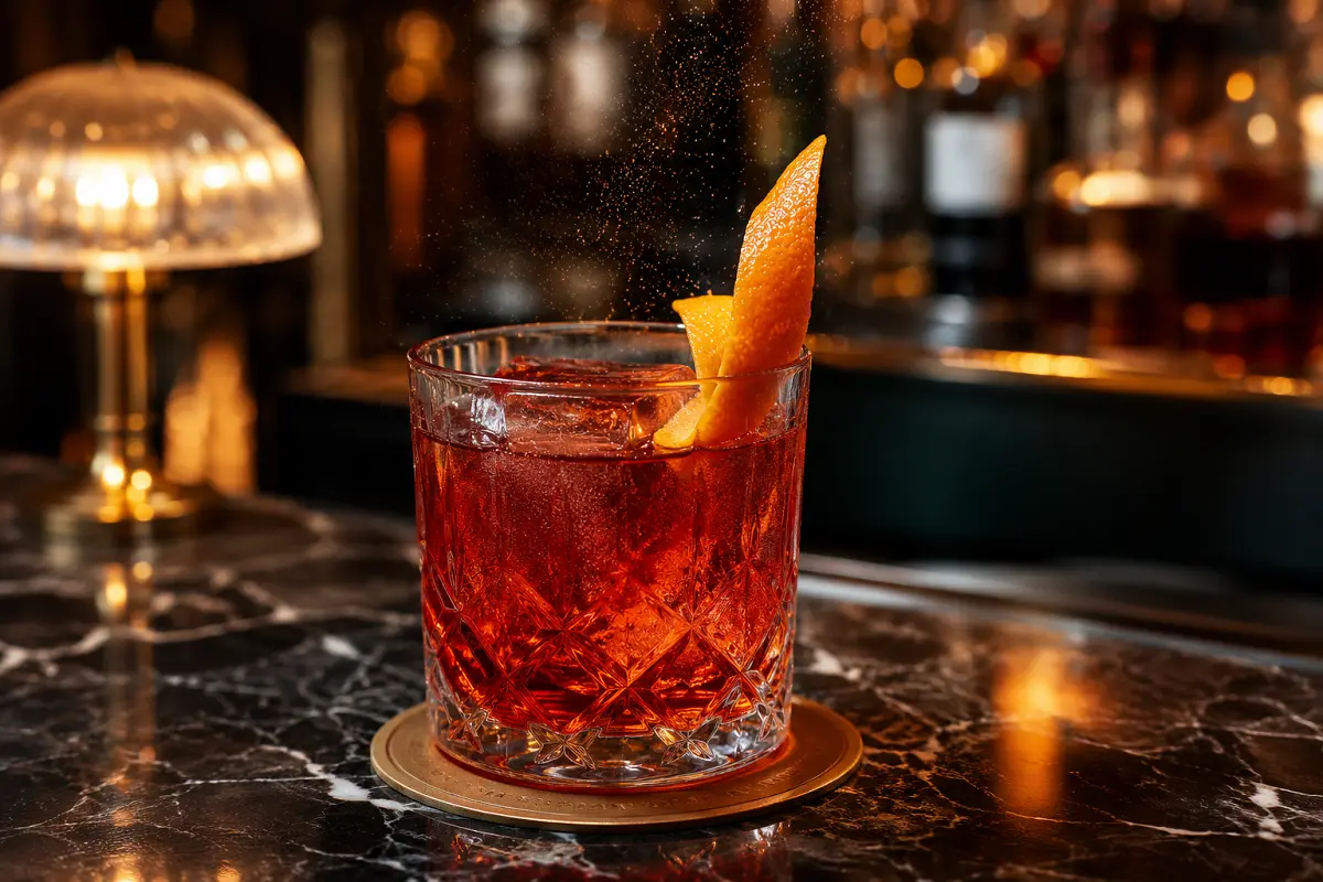 Negroni Cocktail Recipe with SOP, Garnish & Presentation Guide