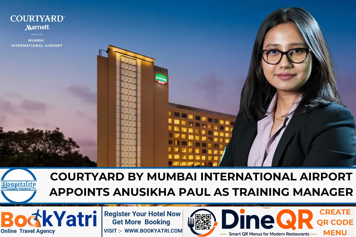 Anusikha Paul Joins Courtyard Marriott Mumbai as Training Manager