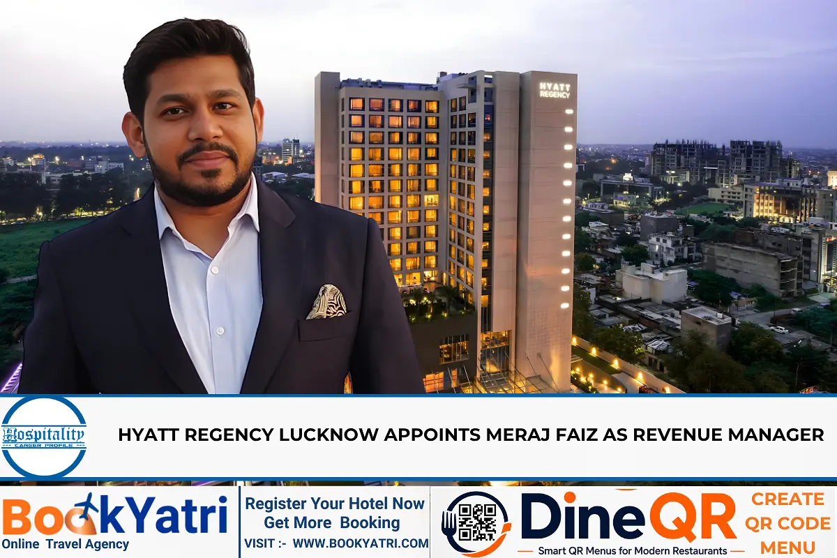 Hyatt Regency Lucknow Appoints Meraj Faiz as Revenue Manager