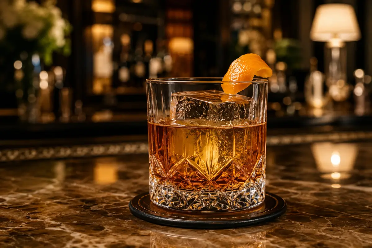 Old Fashioned Cocktail Recipe with SOP, Garnish & Presentation Guide