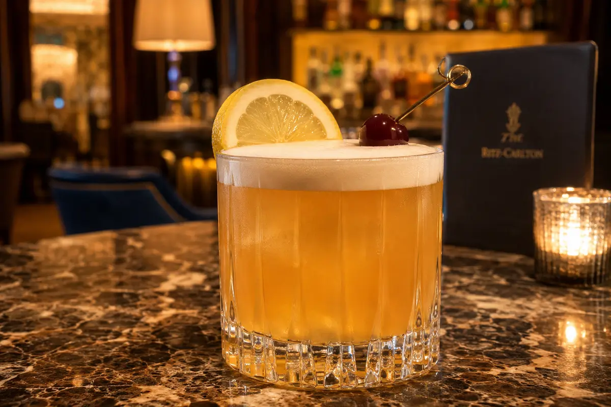 Whiskey Sour Cocktail Recipe