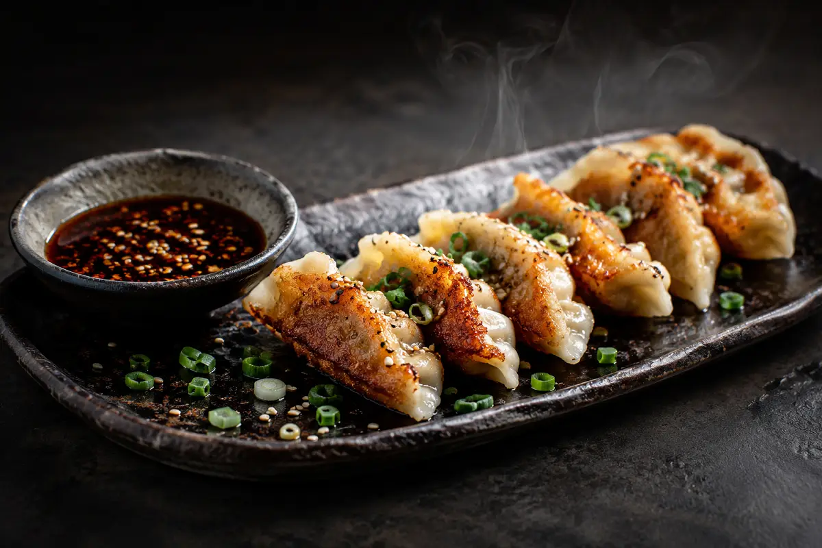 Vegetable Gyoza Recipe with SOP & Presentation Guide