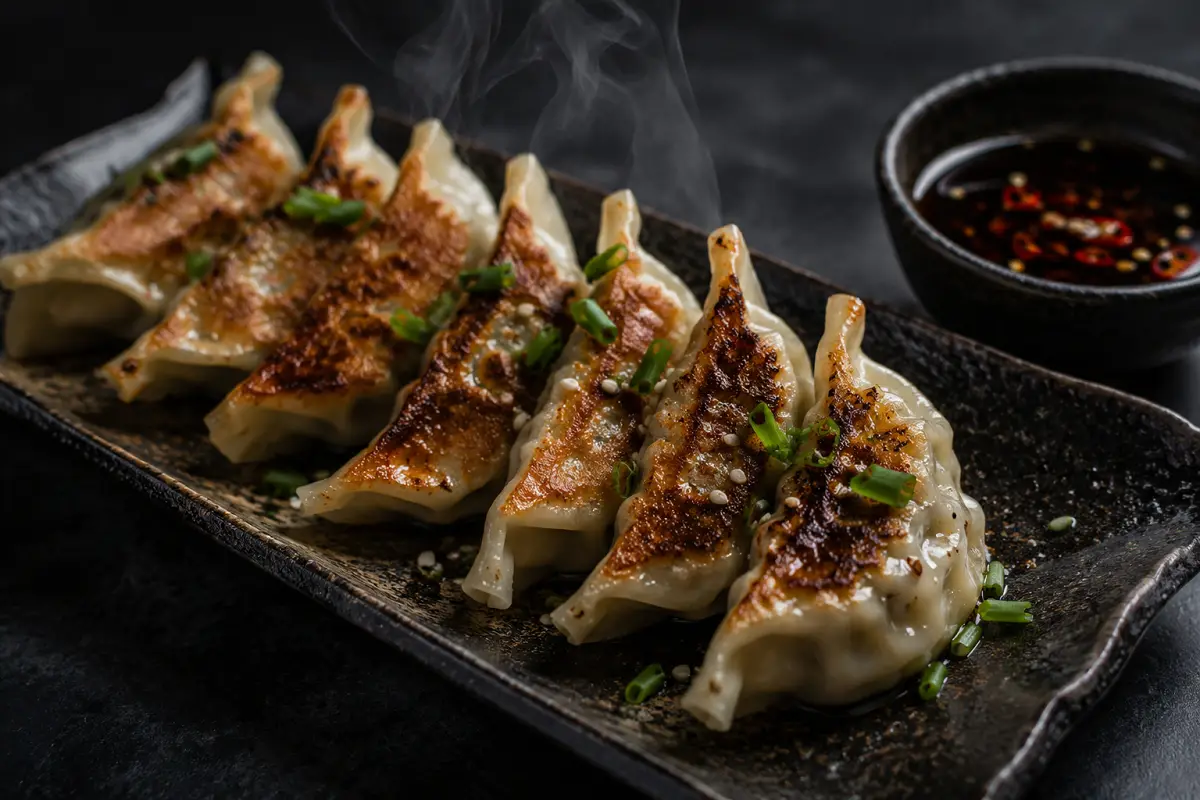 Japanese Gyoza Recipe with SOP & Presentation Guide