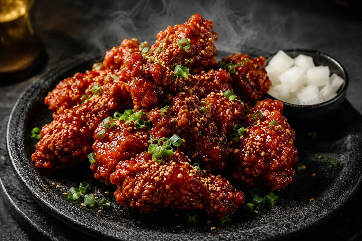 Korean Fried Chicken Recipe with SOP & Presentation Guide