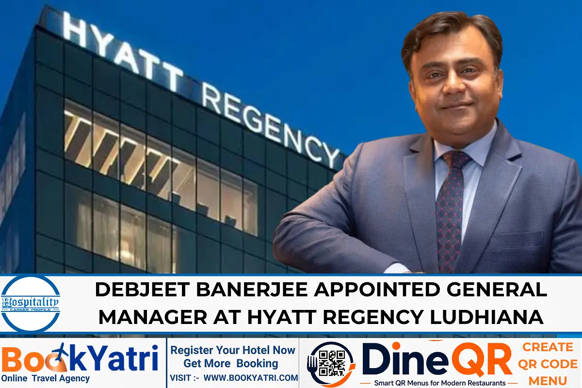 Debjeet Banerjee Appointed General Manager at Hyatt Regency Ludhiana