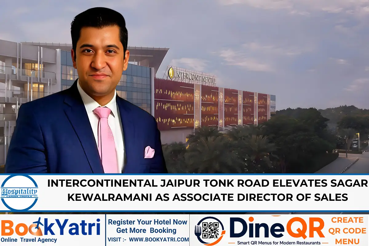 Sagar Kewalramani's Promotion at InterContinental Jaipur Tonk Road