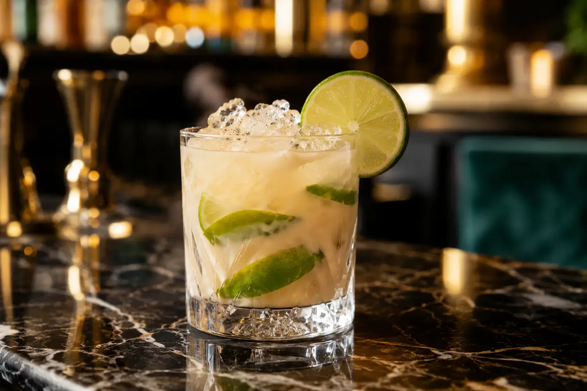 Caipirinha with Baileys Cocktail Recipe with SOP, Garnish & Presentation Guide