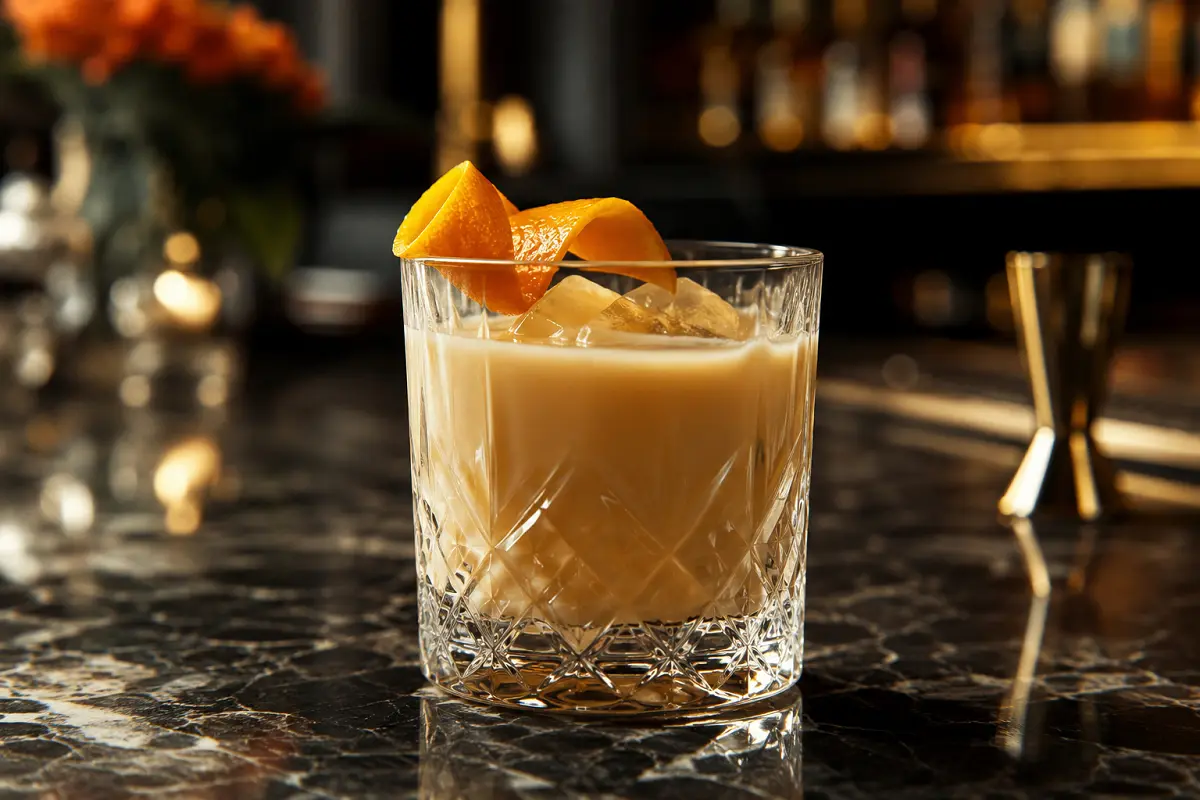 Rusty Nail with Baileys Cocktail Recipe with SOP, Garnish & Presentation Guide