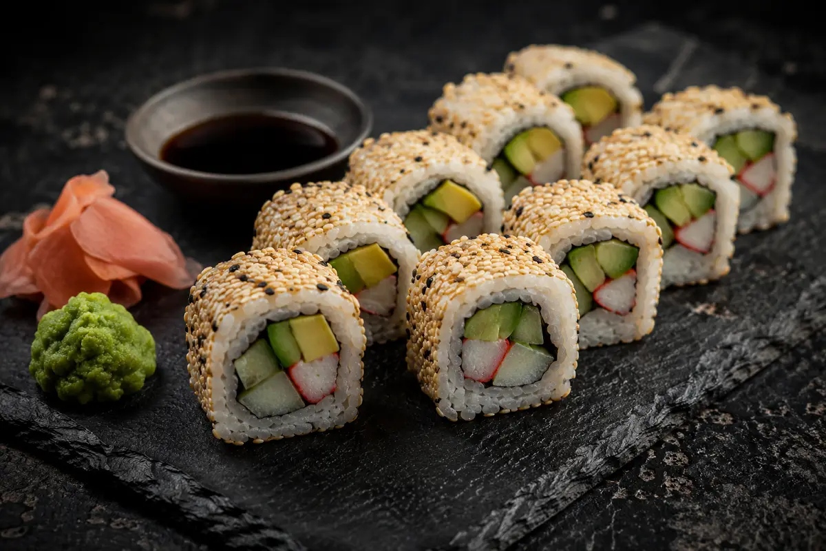 California Rolls Recipe with SOP & Presentation Guide