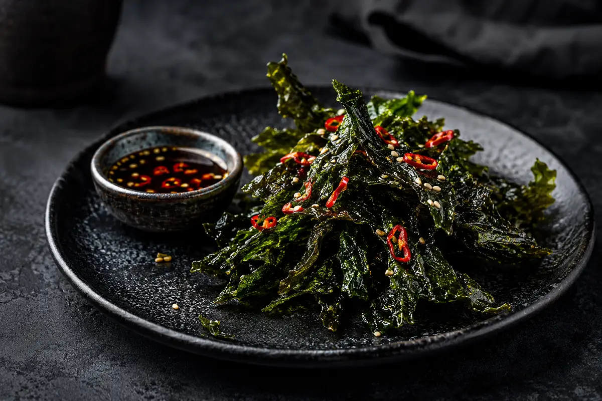 Crispy Seaweed Recipe with SOP & Presentation Guide