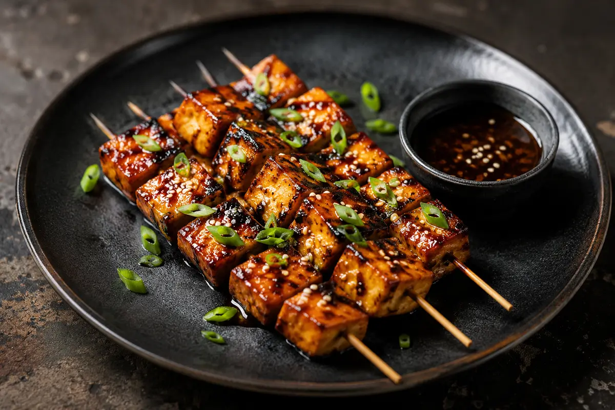 Teriyaki Paneer Skewers Recipe with SOP & Presentation Guide