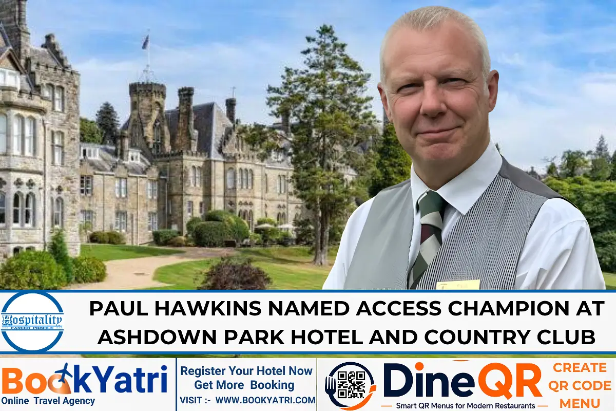 Paul Hawkins Named Access Champion at Ashdown Park Hotel and Country Club
