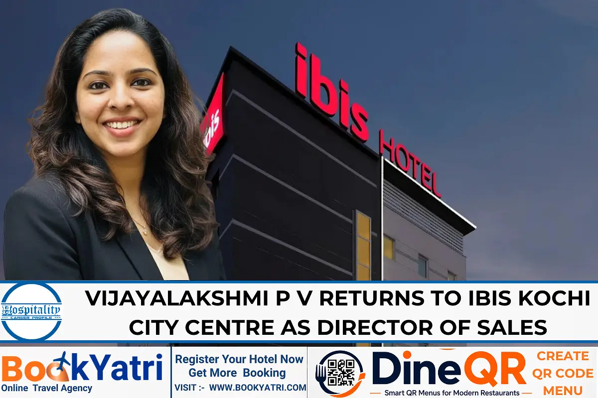 Vijayalakshmi P V Returns to ibis Kochi City Centre as Director of Sales