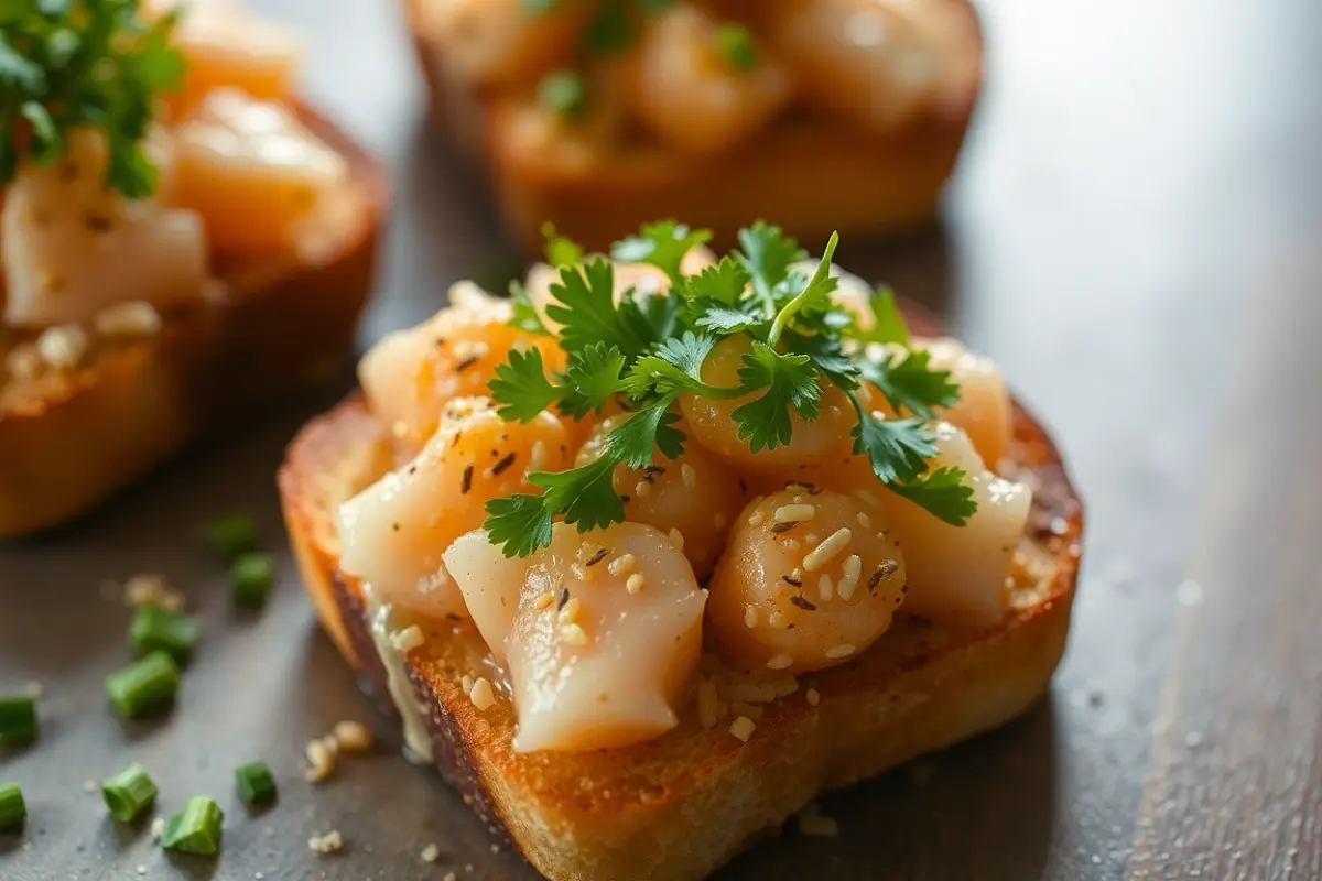 Sesame Prawn Toast Recipe with SOP & Presentation Guide