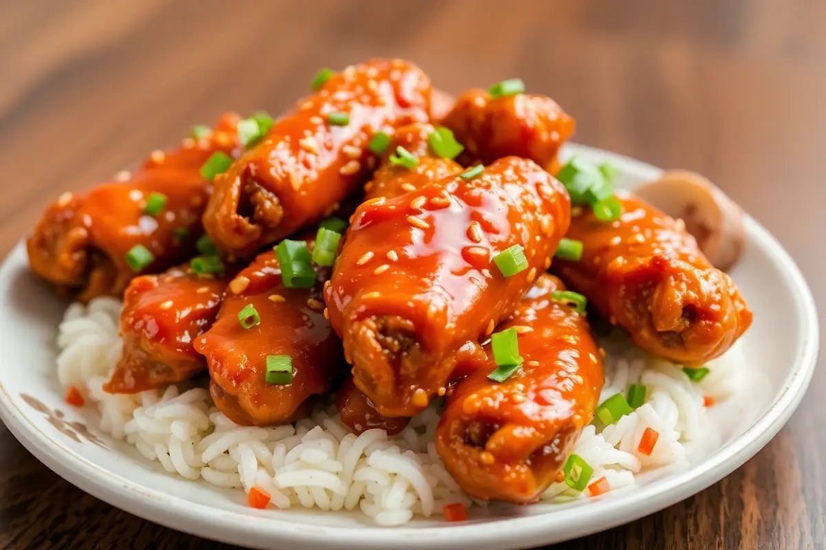 Thai Chilli Wings Recipe with SOP & Presentation Guide