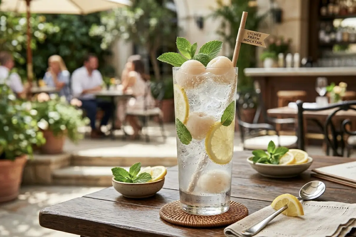 Lychee Fresh Mocktail: 8 Easy Steps to the Best Refreshing Drink