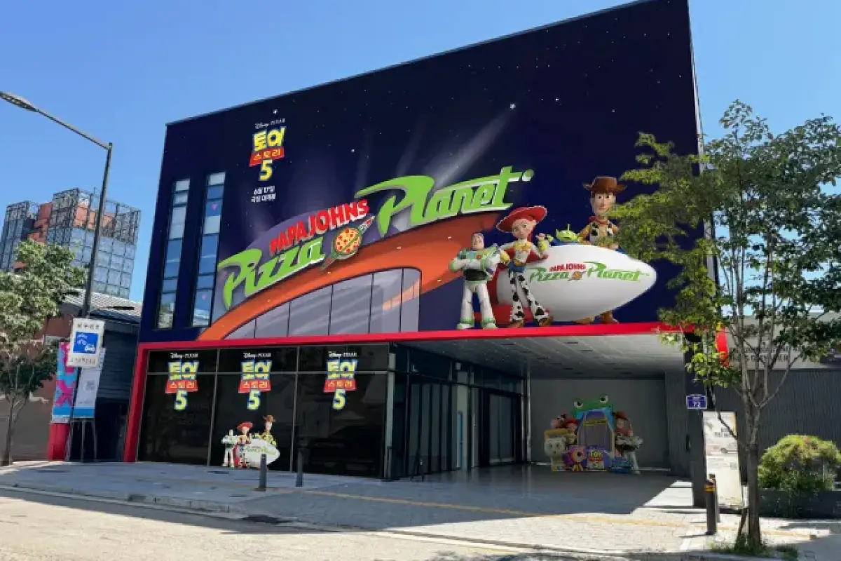 Papa Johns Brings Pizza Planet to London for Toy Story 5 This June
