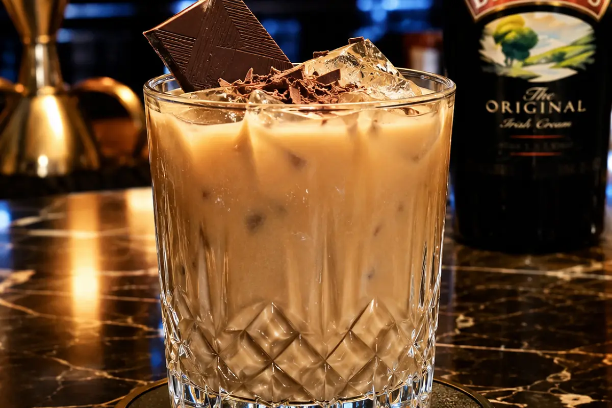 Godmother with Baileys Cocktail Recipe with SOP, Garnish & Presentation Guide
