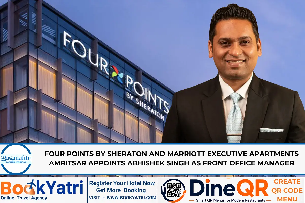 Abhishek Singh Joins Four Points by Sheraton Amritsar as FOM