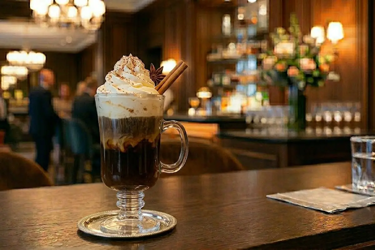 Irish Coffee with Baileys Cocktail Recipe