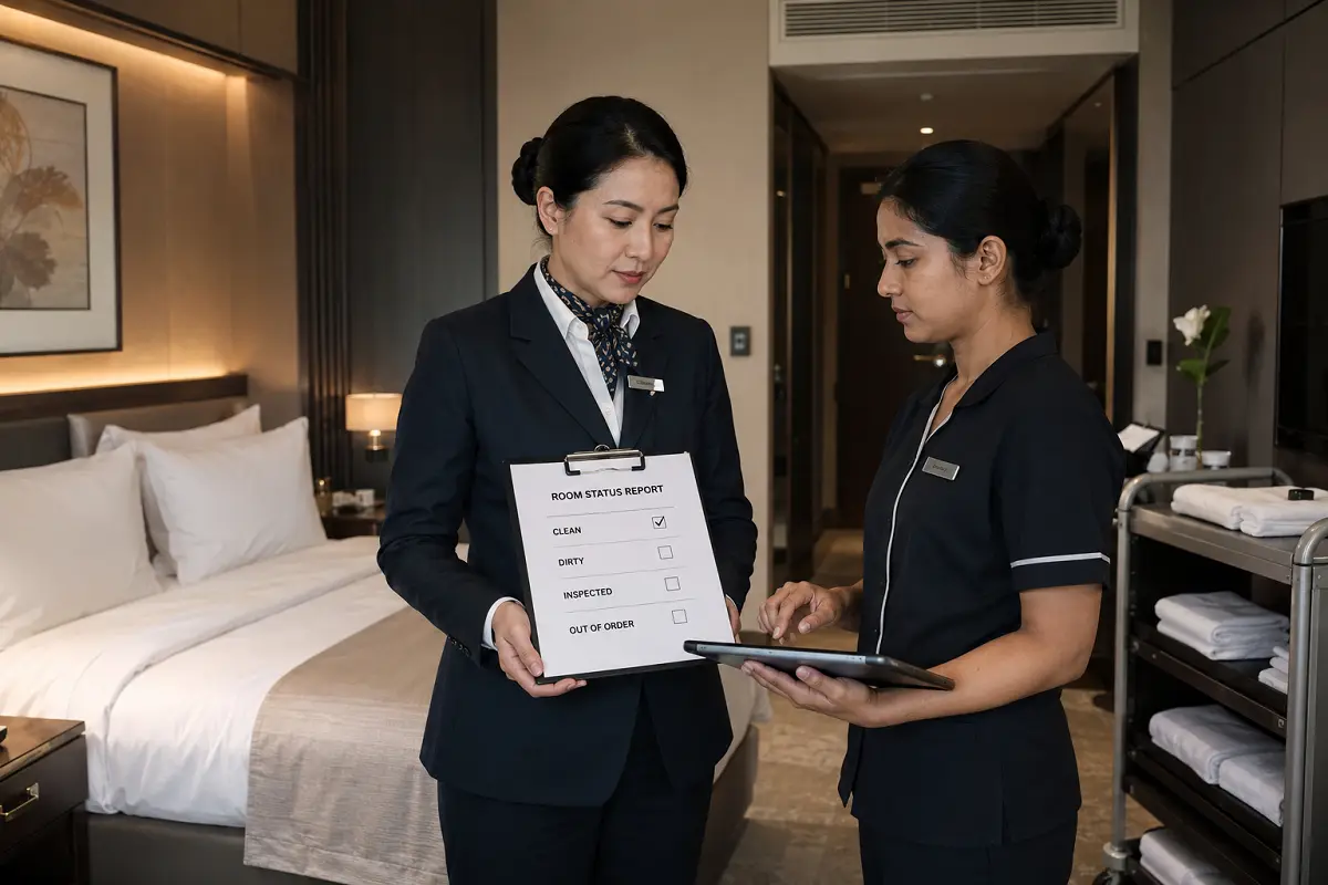 Full Guide Room Status Report Handling: Complete Housekeeping Training Guide with SOP & Professional Standards