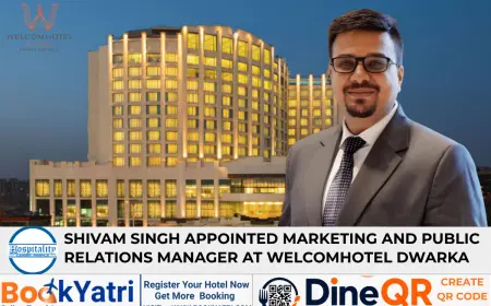 Shivam Singh Appointed Marketing & PR Manager at Welcomhotel Dwarka