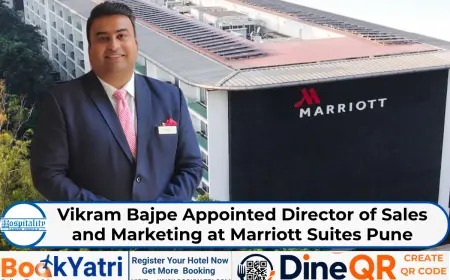 Vikram Bajpe Appointed Director of Sales and Marketing at Marriott Suites Pune