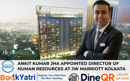 Ankit Kumar Jha Appointed Director of HR at JW Marriott Kolkata