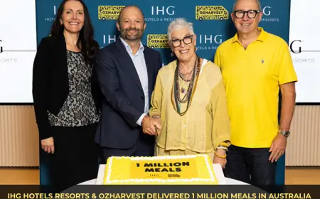IHG Hotels & Resorts and OzHarvest Reach Milestone 1 Million Meals