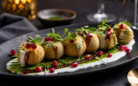 Dahi Puri Recipe with SOP & Presentation Guide