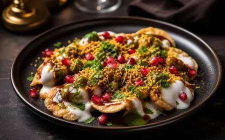 Papdi Chaat Recipe with SOP & Presentation Guide