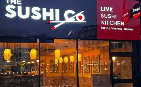 Sushi Chain Opens Restaurant Sussex Expanding Japanese Dining Scene in the UK