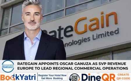 RateGain Appoints Oscar Ganuza as New SVP Revenue