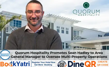 Sean Hadley Named New Area General Manager at Quorum Hospitality