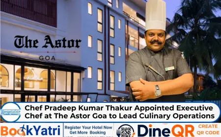 Chef Pradeep Kumar Thakur Appointed Executive Chef at The Astor Goa