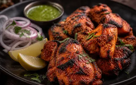 Chicken Tikka Recipe with SOP & Presentation Guide
