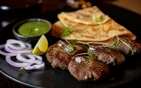 Galouti Kebab Recipe with SOP & Presentation Guide