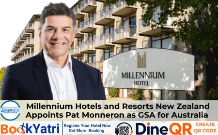 Pat Monneron Joins Millennium Hotels NZ as GSA for Australia