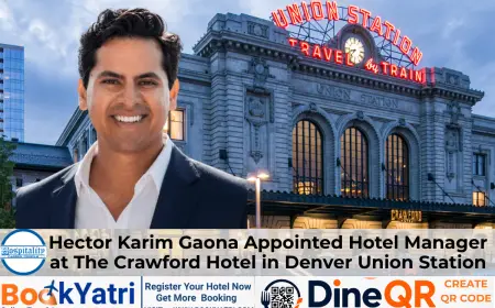 Hector Karim Gaona Joins The Crawford Hotel as Hotel Manager