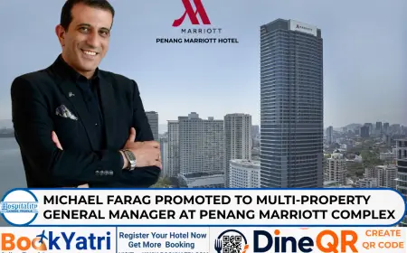 Michael Farag Promoted to Multi-Property General Manager at Penang Marriott Complex