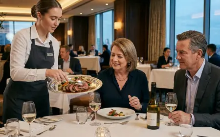 Beginner Russian Service Training: SOP & Restaurant Standards