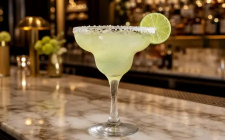 Margarita Cocktail Recipe with SOP, Garnish & Presentation Guide