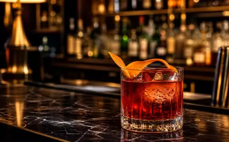 Negroni Cocktail Recipe with SOP, Garnish & Presentation Guide