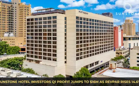 Sunstone Hotel Investors Q1 Profit Jumps to $16M as RevPAR Rises 14.6%