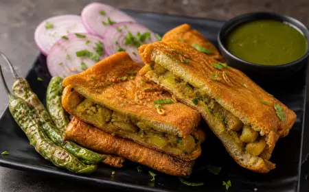 Bread Pakora Recipe with SOP & Presentation Guide