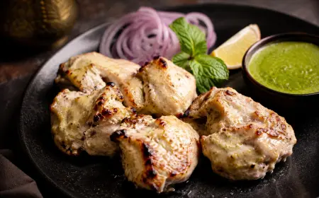 Malai Tikka Recipe with SOP & Presentation Guide
