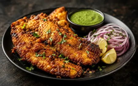 Fish Amritsari Recipe with SOP & Presentation Guide