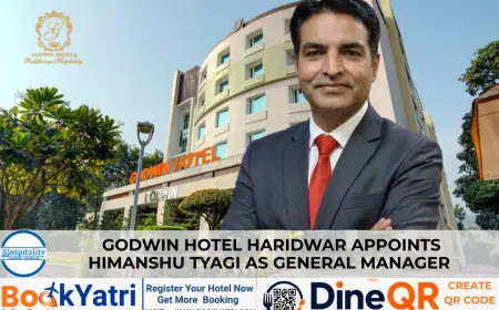 New GM Himanshu Tyagi to Lead Godwin Hotel Haridwar