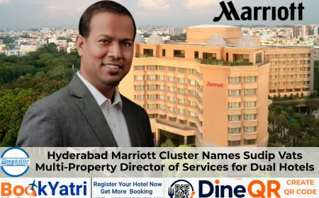 New Director Sudip Vats to Lead Hyderabad Marriott Cluster