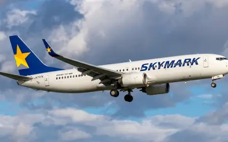 Skymark Airlines Sparks New Era With First Boeing 737-8 in Japan